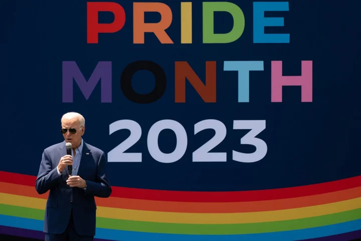Biden Lauds LGBTQ Courage, Slams Anti-Trans Laws at Pride Event