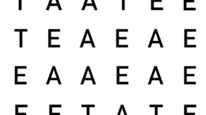 95 percent of people cannot find the word 'eat' in this picture