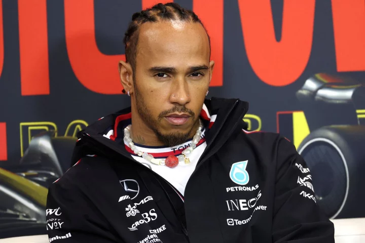 Lewis Hamilton unhappy with stewards after being hit with sprint race penalty