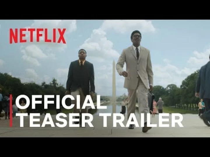 'Rustin' biopic trailer spotlights the 'forgotten' civil rights leader