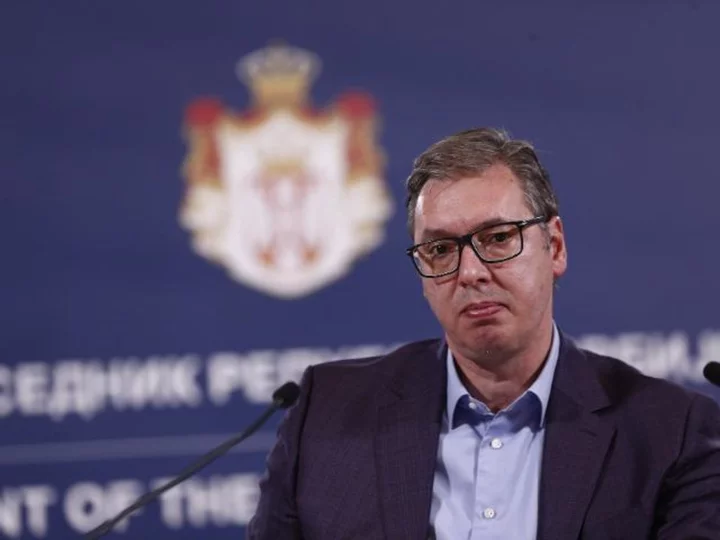 Serbian president says reports about troop build up on the Kosovo border 'not fully accurate'