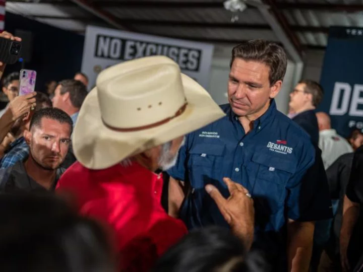 How DeSantis says he can outdo Trump on the border