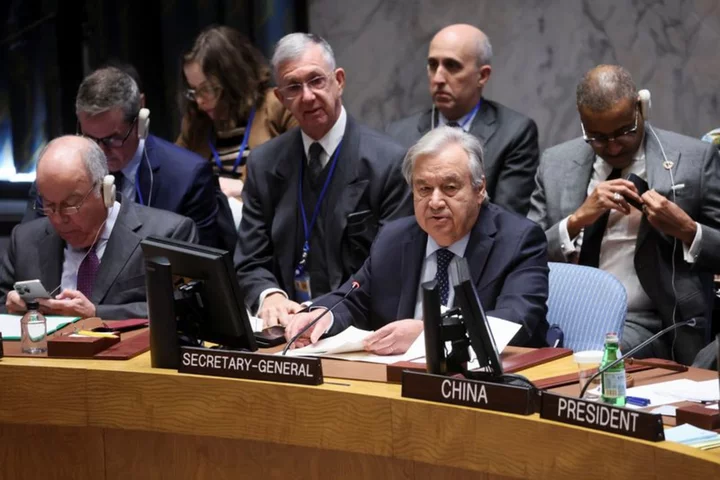 UN chief says Gaza in midst of 'epic humanitarian catastrophe'