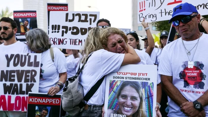 Israeli hostages' families anxious over military's Gaza plans