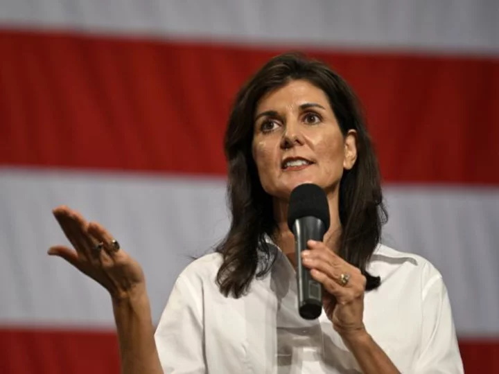 Nikki Haley's gender is rarely mentioned on the campaign trail but always present
