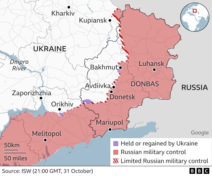 Ukraine war: Russia hits most settlements in one day, says Kyiv