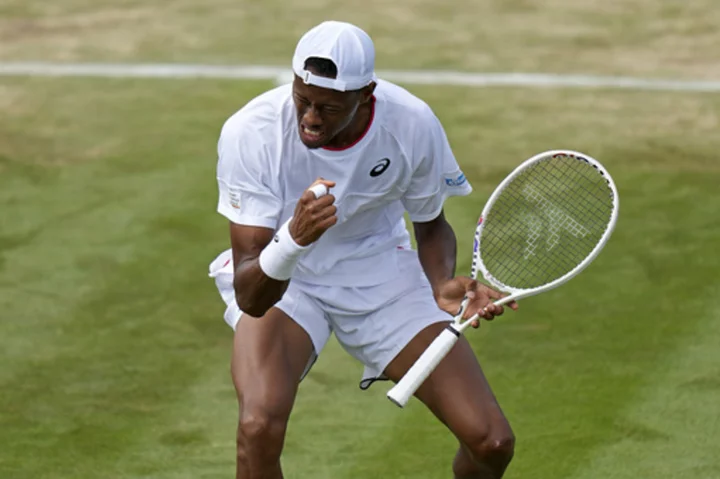 American Eubanks stuns Tsitsipas at Wimbledon to reach his first Grand Slam quarterfinal