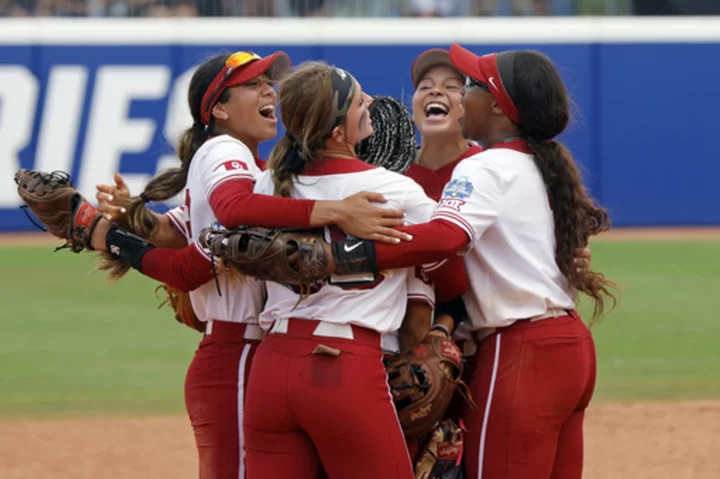 Jennings has game-winning double, Oklahoma tops Stanford, reaches Women's College World Series final