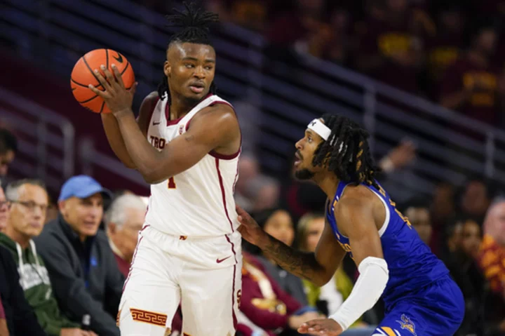 No. 21 USC routs Cal State Bakersfield 85-59 behind Isaiah Collier's 19 points in home opener