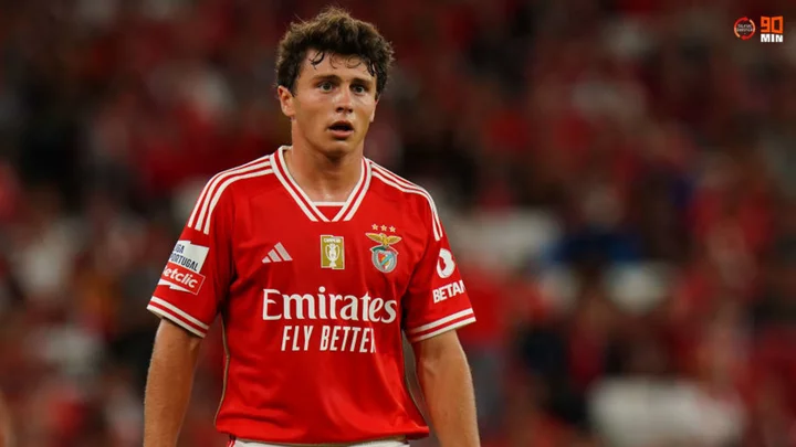 Man City lead Man Utd in chase for Benfica's Joao Neves