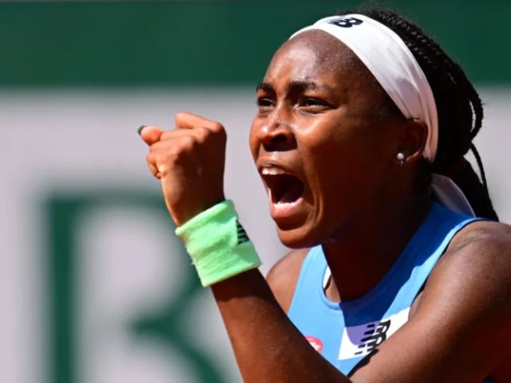 Coco Gauff defeats Mirra Andreeva in the battle of the teenagers at French Open and reaches fourth round
