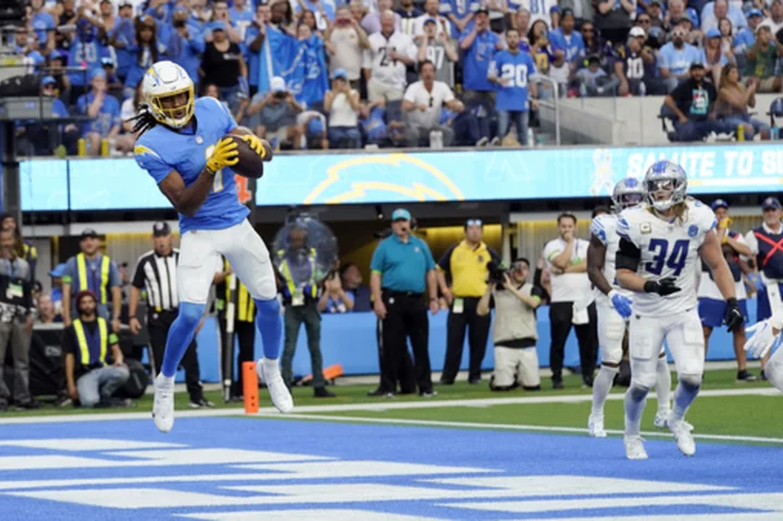 Chargers rookie Quentin Johnston hopes first NFL TD carries momentum for rest of season