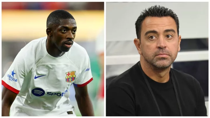 Xavi admits Ousmane Dembele disappointment ahead of Barcelona exit