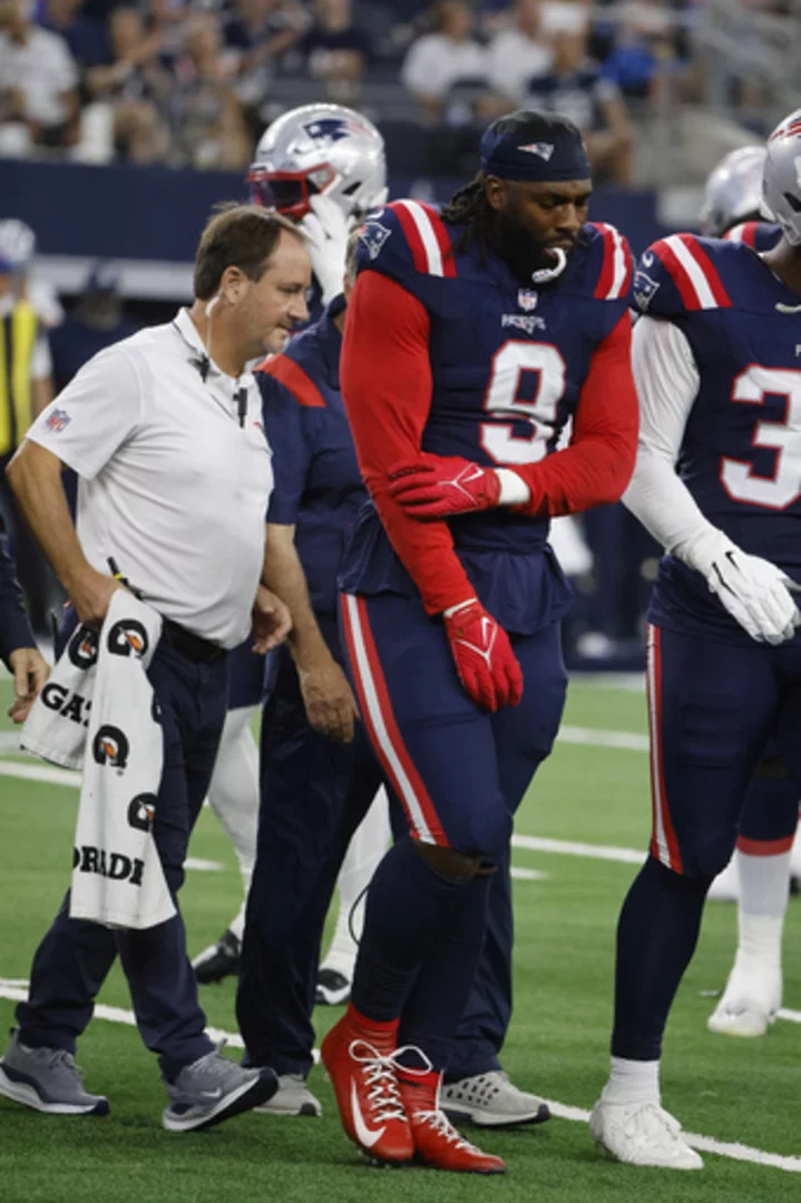 Patriots edge rusher Matt Judon to have surgery on torn biceps, AP source says