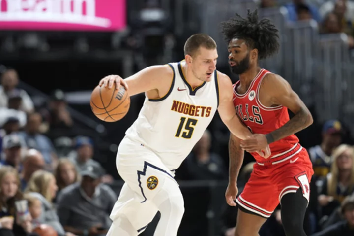 Jokic and the Nuggets gear up for road ahead as they try to defend their NBA title