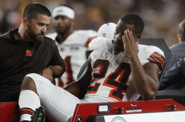 Sony Michel, Georgia legends reach out to Nick Chubb after brutal injury