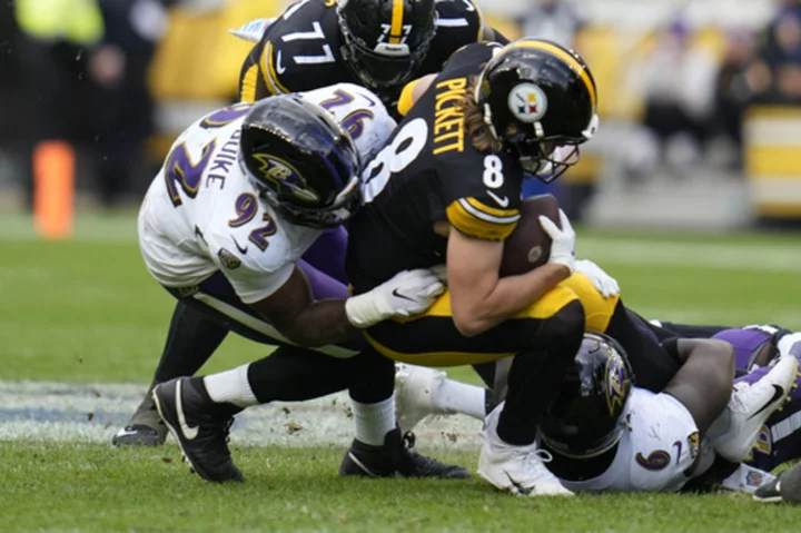 Lions will try to keep Baltimore's pass rush at bay in a matchup with a stingy Ravens defense