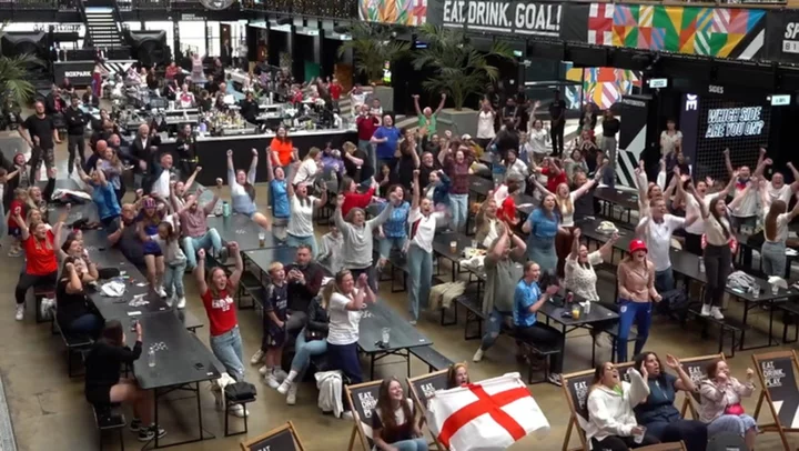 England fans react as Lionesses win dramatic Women’s World Cup penalty shootout