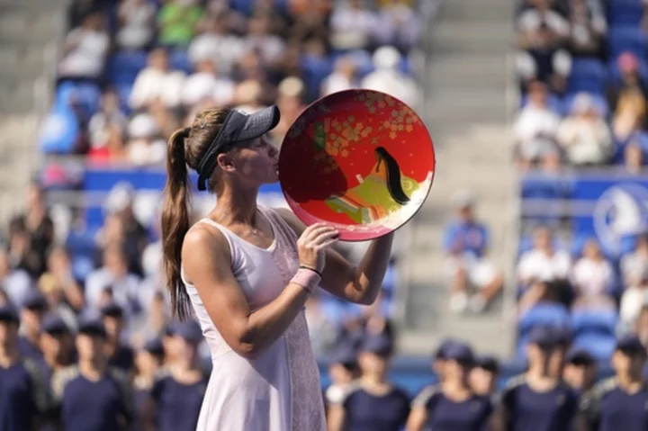 Kudermetova wins Toray Pan Pacific Open for second career title