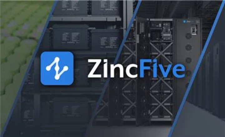 ZincFive Closes an $80 Million Capital Partnership with Orion Infrastructure Capital