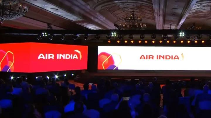 Air India: Tata Group unveils new logo for former national carrier