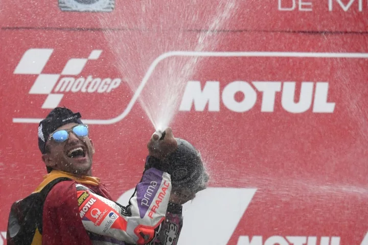 Martin 3 points off Bagnaia with wet Japan MotoGP win