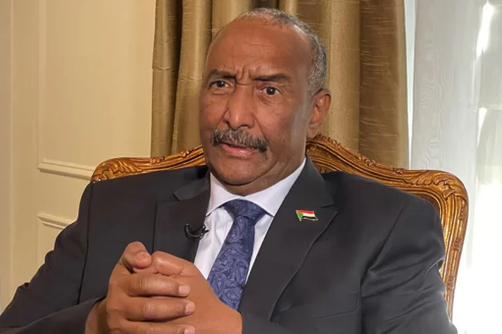 Sudan’s military leader travels to Egypt in his first trip abroad since the war