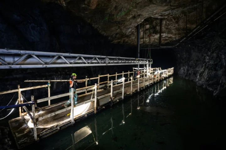 Remaking an old Swedish oil depot into a giant underground 'thermos'