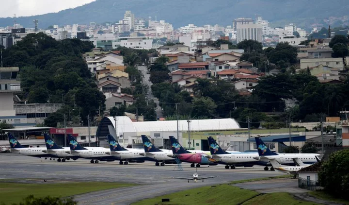 Brazil airline Azul narrows loss, beating forecasts; shares jump