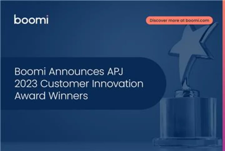 Boomi Announces Winners of APJ 2023 Customer Innovation Awards