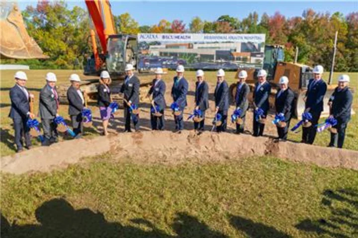 ECU Health and Acadia Healthcare Host Groundbreaking Ceremony for New Behavioral Health Hospital