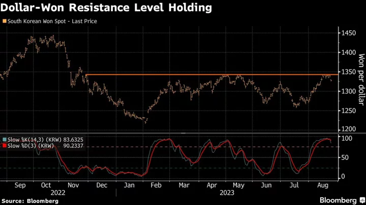 Tech-Reliant Won Counts on Boost From Nvidia’s Sales Forecast