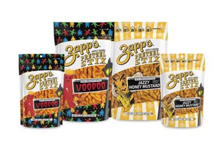 Zapp’s Sinfully-Seasoned Pretzel Stix Strike Gold Again as Winner in Progressive Grocer’s 2023 Editors’ Picks Awards