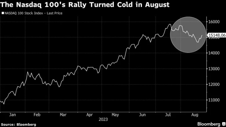 Nvidia’s AI Windfall Set to Rescue Nasdaq 100 From Dismal August