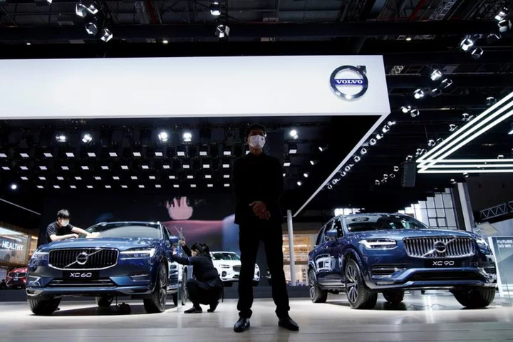 Volvo Cars September sales rise 25%, demand up in China