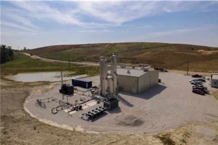 Vision RNG Celebrates Grand Opening and Ribbon Cutting of Landfill Gas to Renewable Natural Gas Plant at the Meridian Waste Eagle Ridge Landfill in Bowling Green, Missouri