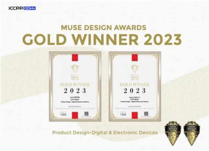 ICCPP ODM+ Won Two Muse Design Gold Awards, Keeping Leading the Creative Design Trend