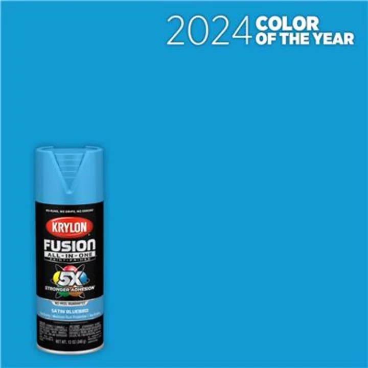 Krylon® Announces 2024 Color of the Year: Bluebird