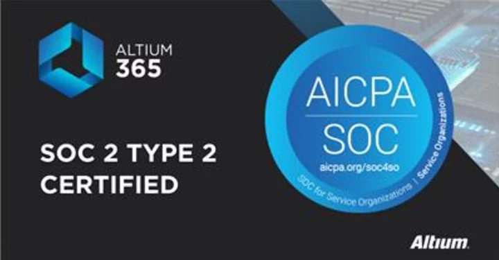 Altium Achieves SOC 2 Type 2, Reinforcing Commitment to Data Security and Compliance