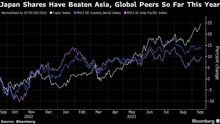 Goldman Strategists Raise Forecasts for Japanese Shares on Stable Yen View  