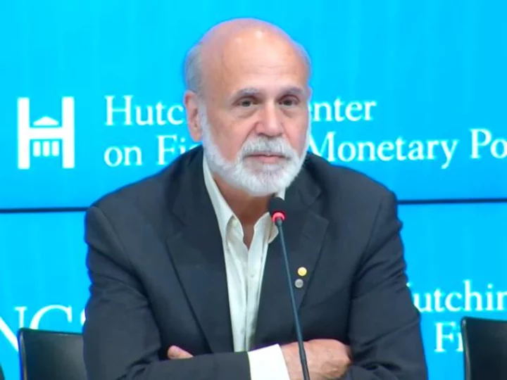 Former Fed Chair Bernanke argues economy must slow further to bring down inflation