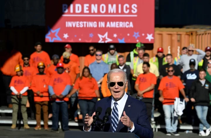 Biden unveils 'hydrogen hubs' in push for 2024