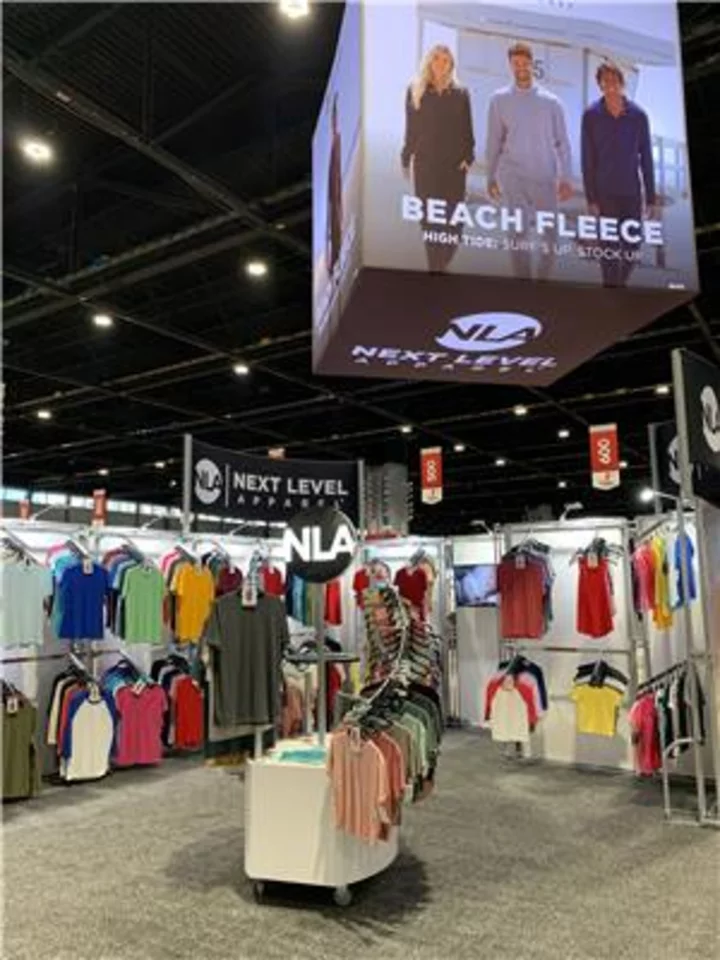 Next Level Apparel’s Exhibit at ASI Show Chicago