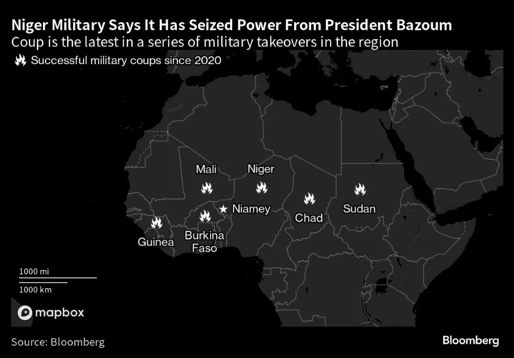 Thousands Rally to Support Niger Junta as Regional Bloc Meets