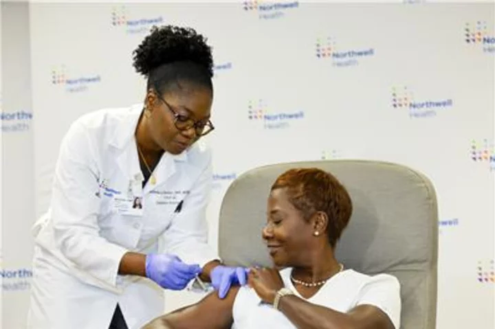 Northwell Nurse Sandra Lindsay is First for Pfizer COVID Vaccine – Again