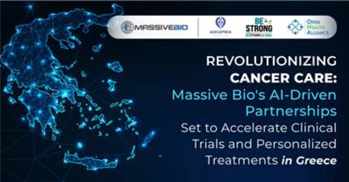 Massive Bio Partners with Asklepieia, BeStrong, and Open Health Alliance in Greece to Enhance Cancer Clinical Trial