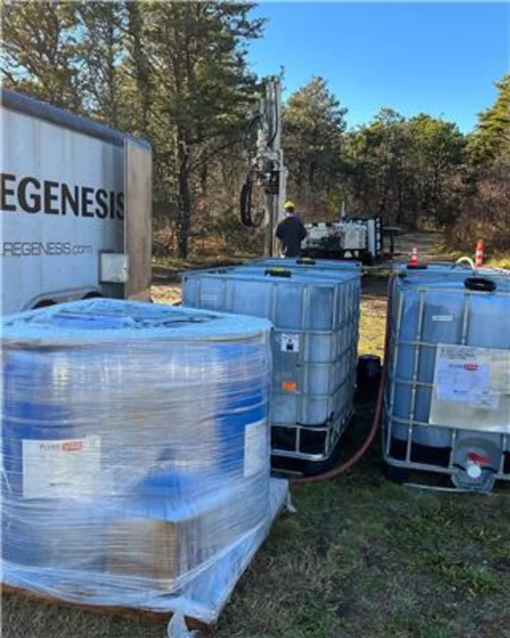 REGENESIS In Situ PFAS Treatment Technology Wins Europe’s Most Prestigious Remediation Award