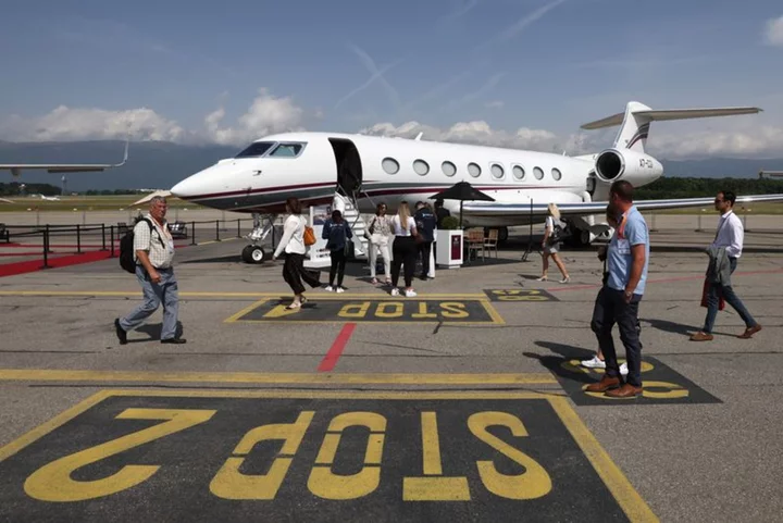 Europe's business jet industry aims for green rebrand