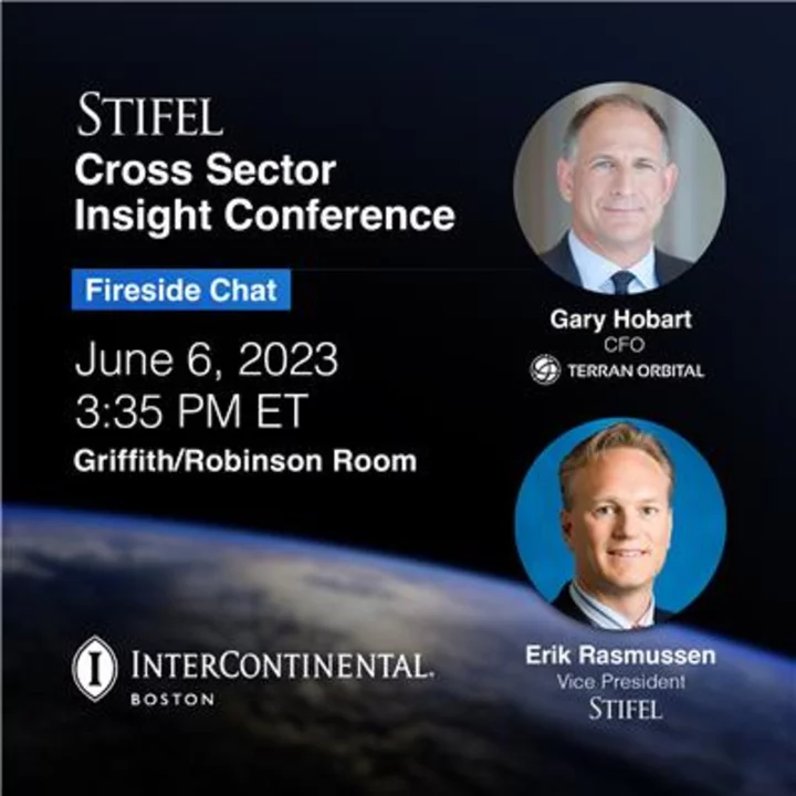 Terran Orbital to Present at Stifel 2023 Cross Sector Insight Conference