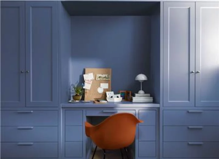 Benjamin Moore Reveals Blue Nova 825 as its Color of the Year 2024